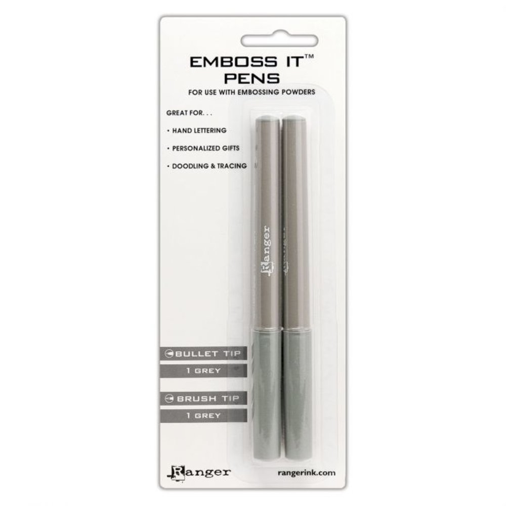 Ranger Emboss It pens Grey (2pcs) (EMP68976) Ranger Emboss It pens Grey (2pcs) (EMP68976)