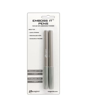 Ranger Emboss It pens Grey (2pcs) (EMP68976) Ranger Emboss It pens Grey (2pcs) (EMP68976)