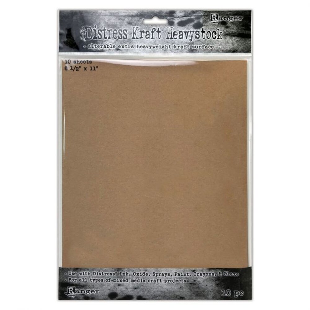 Ranger Distress Heavystock Kraft 8,5x11 Inch (TDA76384)