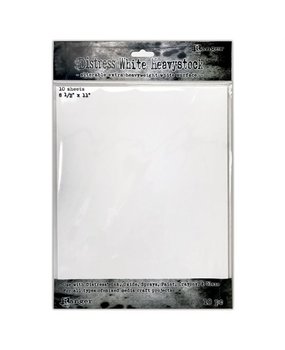 Ranger Distress Heavystock White 8,5x11 Inch (TDA76322)