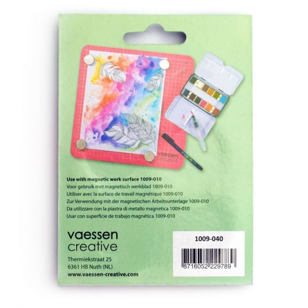 Vaessen Creative Work Easy Magneten (4pcs) (1009-040) Vaessen Creative Work Easy Magneten (4pcs) (1009-040)