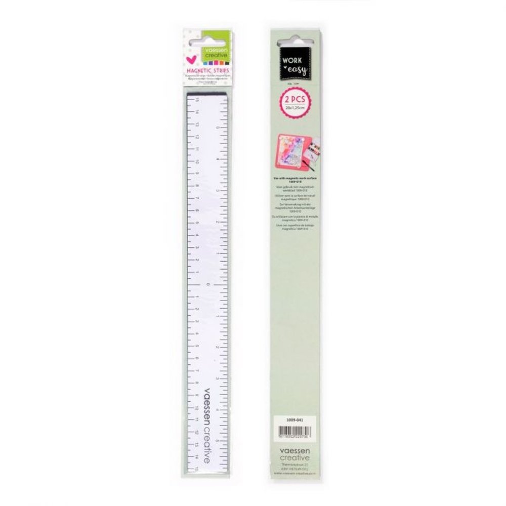 Vaessen Creative Work Easy Magneetstrips (2pcs) (1009-041)