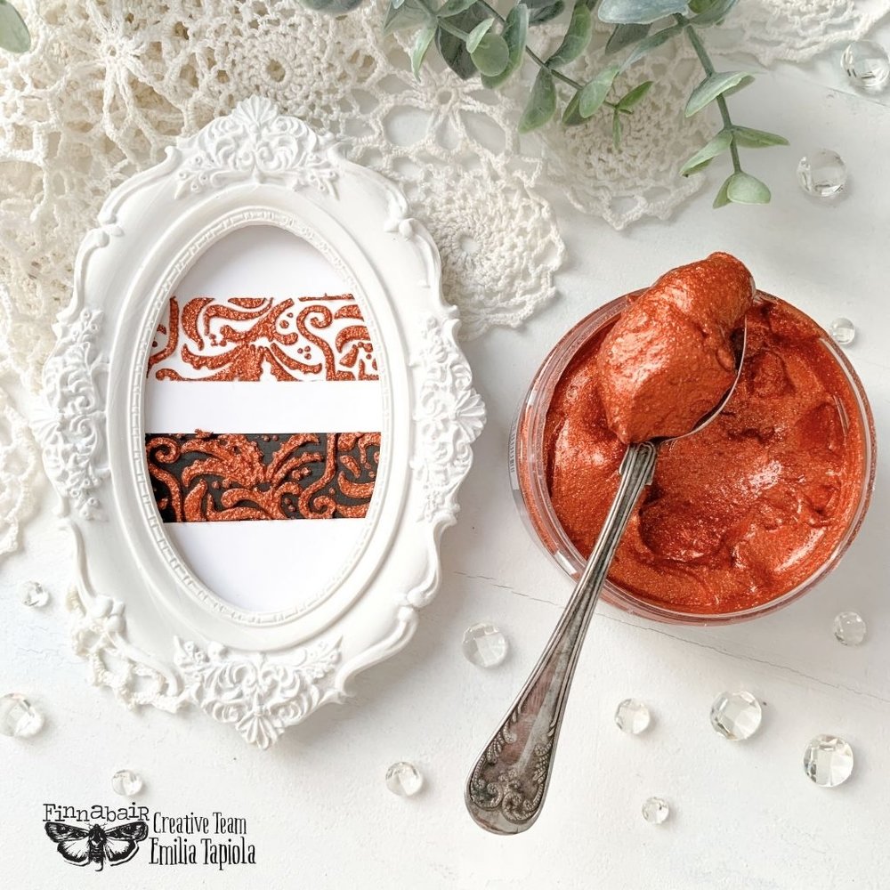 Prima Marketing Inc Finnabair Art Extravagance Jewel Texture Paste Crushed Amber (96877) Prima Marketing Inc Finnabair Art Extravagance Jewel Texture Paste Crushed Amber (96877)
