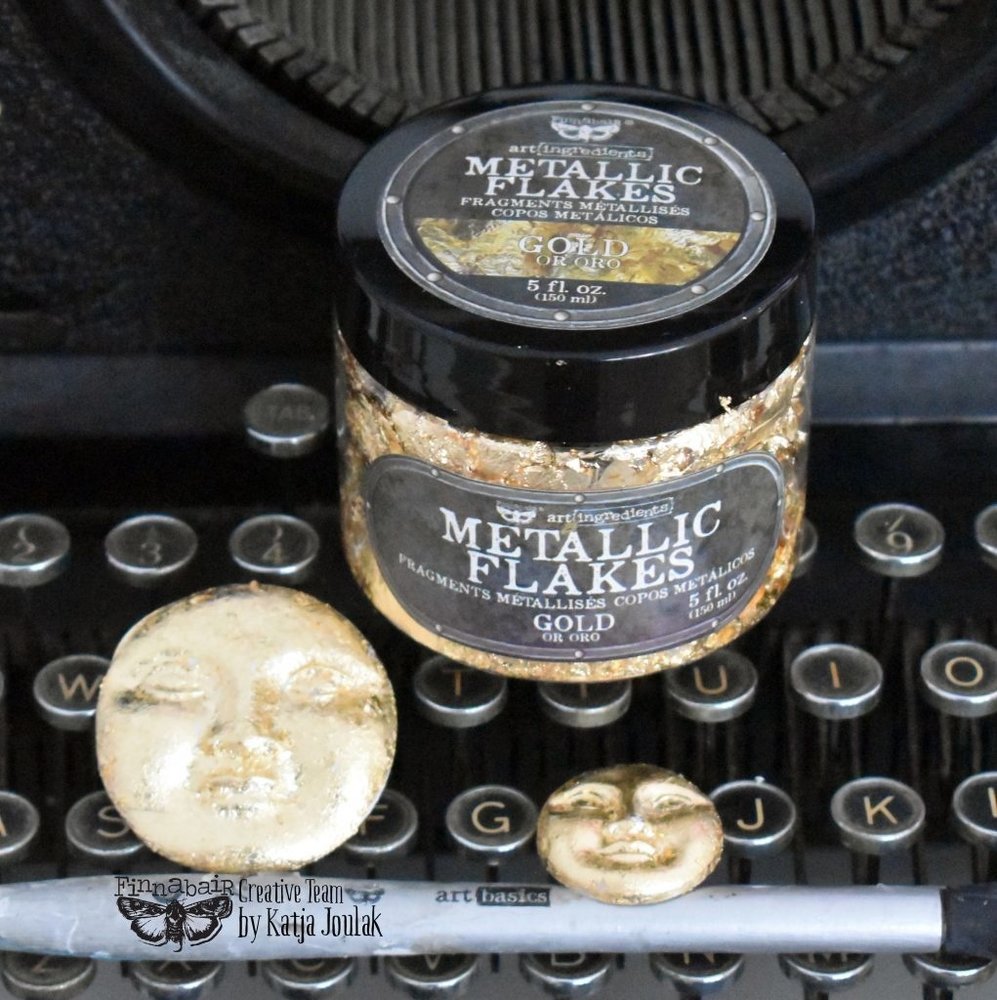 Prima Marketing Inc Finnabair Art Ingredients Metal Flakes Gold (968816) Prima Marketing Inc Finnabair Art Ingredients Metal Flakes Gold (968816)