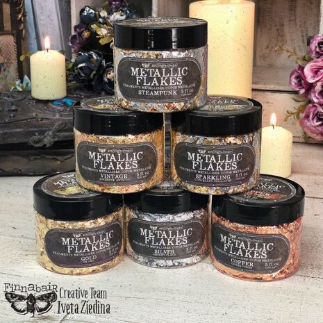 Prima Marketing Inc Finnabair Art Ingredients Metal Flakes Silver (968823) Prima Marketing Inc Finnabair Art Ingredients Metal Flakes Silver (968823)