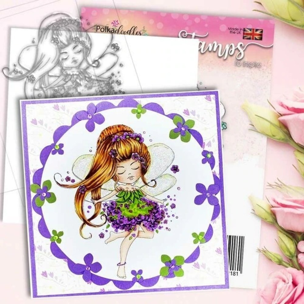 Polkadoodles Serenity Daisy Dance Clear Stamps (PD7848) Polkadoodles Serenity Daisy Dance Clear Stamps (PD7848)