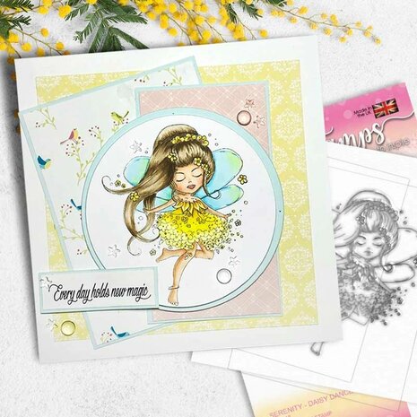 Polkadoodles Serenity Daisy Dance Clear Stamps (PD7848) Polkadoodles Serenity Daisy Dance Clear Stamps (PD7848)
