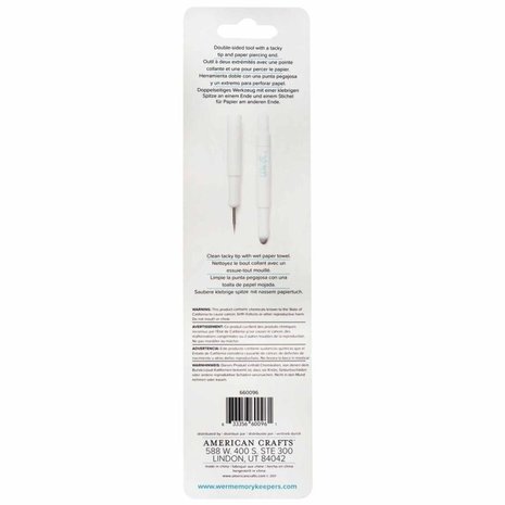 We R Memory Keepers Crafter's Essentials Sticky Piercer (660096) We R Memory Keepers Crafter's Essentials Sticky Piercer (660096)