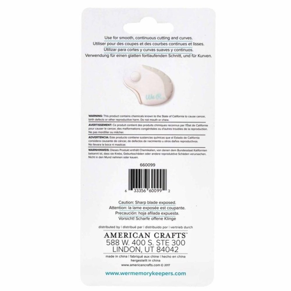 We R Memory Keepers Mini Rotary Cutter Hand Tools (660099) We R Memory Keepers Mini Rotary Cutter Hand Tools (660099)