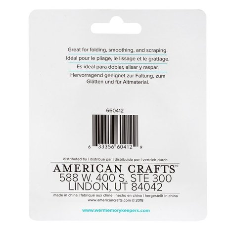 We R Memory Keepers Small Bone Folder Hand Tools (660412) We R Memory Keepers Small Bone Folder Hand Tools (660412)