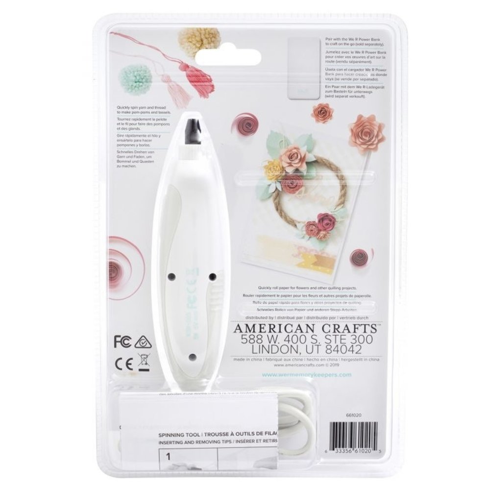We R Memory Keepers USB Spinning Kit Power Tool (661020) We R Memory Keepers USB Spinning Kit Power Tool (661020)