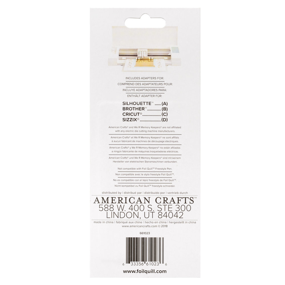 We R Memory Keepers Foil Quill Adapter Kit (4pcs) (661023) We R Memory Keepers Foil Quill Adapter Kit (4pcs) (661023)