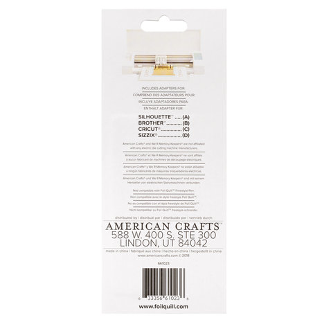 We R Memory Keepers Foil Quill Adapter Kit (4pcs) (661023) We R Memory Keepers Foil Quill Adapter Kit (4pcs) (661023)