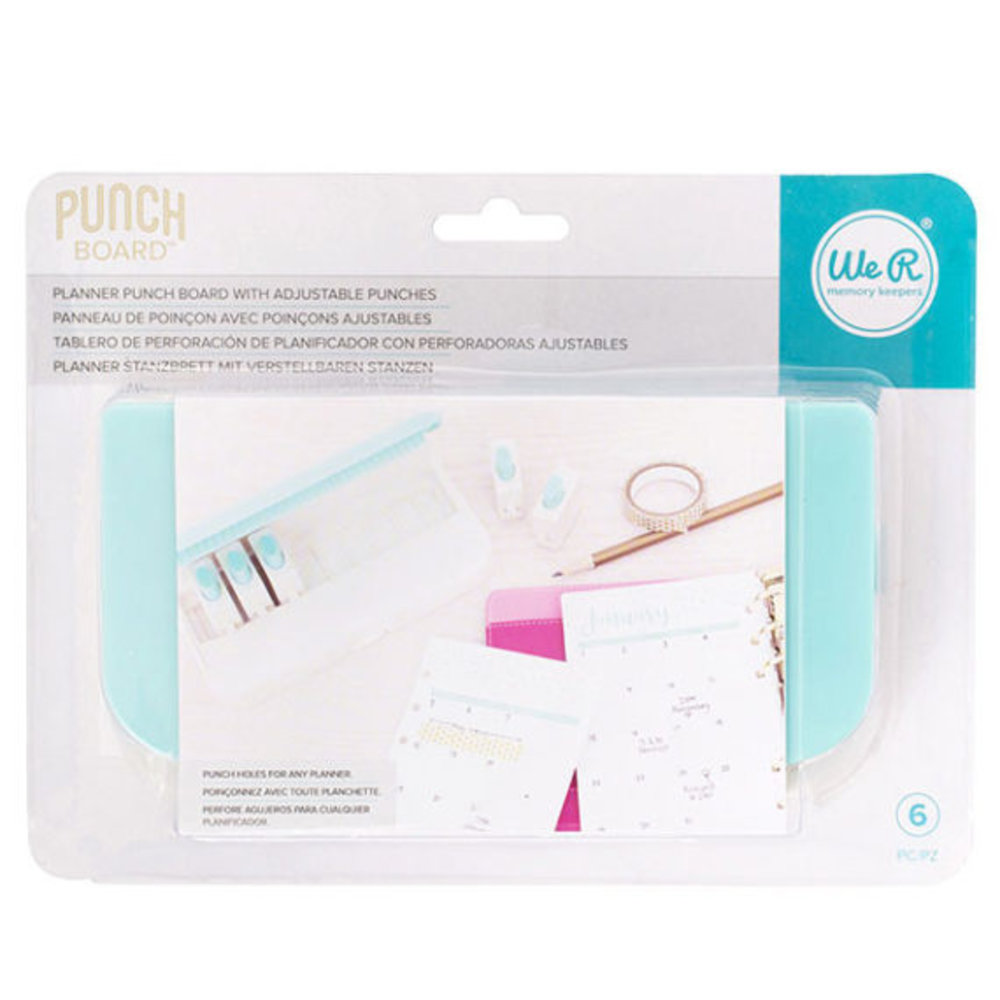 We R Memory Keepers Planner Punch Board (660461) We R Memory Keepers Planner Punch Board (660461)
