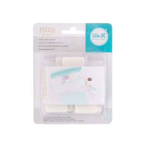 We R Memory Keepers Spiral Inserts Punch Board (3pcs) (662395) We R Memory Keepers Spiral Inserts Punch Board (3pcs) (662395)