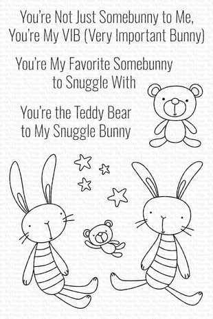 My Favorite Things Favorite Somebunny Clear Stamps (CS-555)