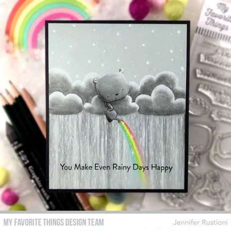 My Favorite Things Sprinkling You with Love Clear Stamps (CS-558)