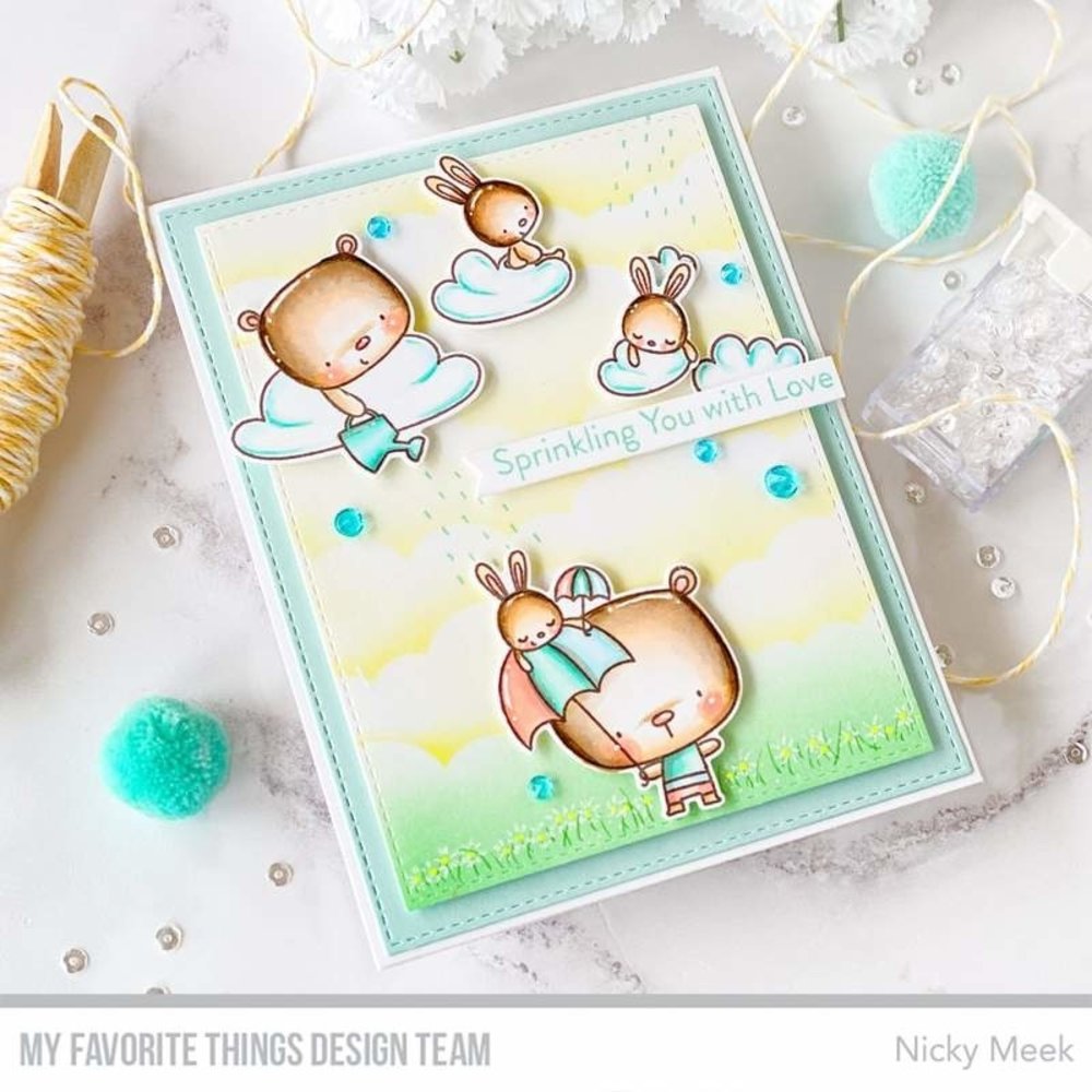 My Favorite Things Sprinkling You with Love Clear Stamps (CS-558)