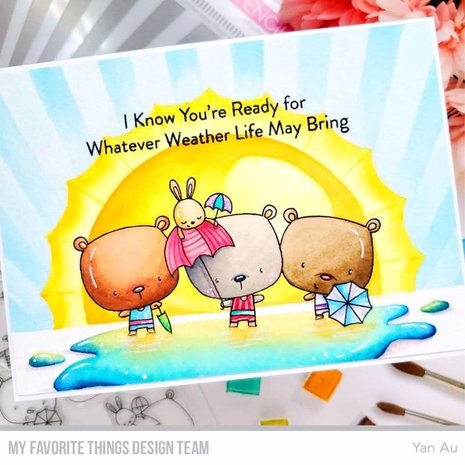 My Favorite Things Sprinkling You with Love Clear Stamps (CS-558)