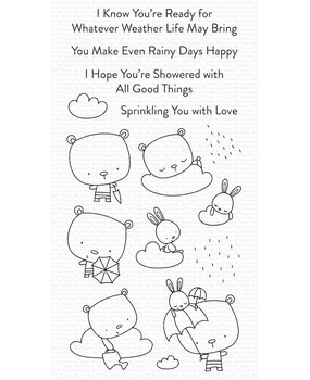 My Favorite Things Sprinkling You with Love Clear Stamps (CS-558)
