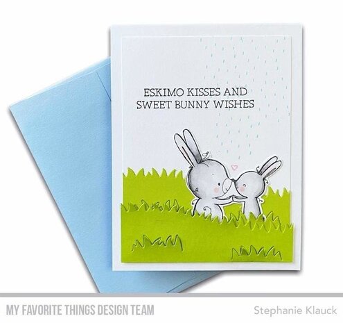My Favorite Things Bunny Wishes Clear Stamps (RAM-011)
