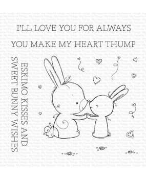 My Favorite Things Bunny Wishes Clear Stamps (RAM-011)