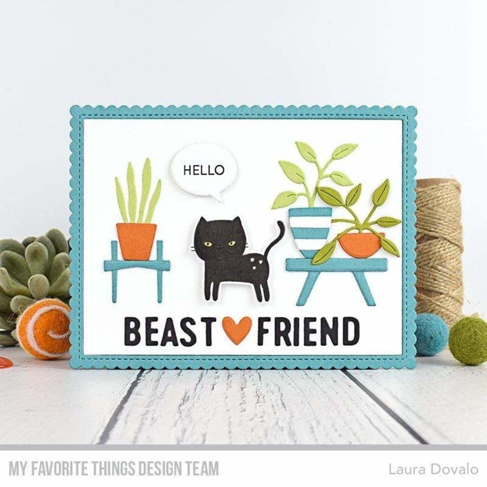 My Favorite Things Die-namics Cat & Plant Perches (MFT-1972) My Favorite Things Die-namics Cat & Plant Perches (MFT-1972)