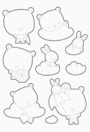 My Favorite Things Die-namics Sprinkling You with Love (MFT-1979)