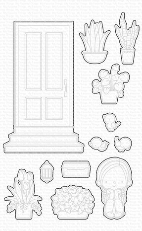 My Favorite Things Die-namics Sittin’ Pretty (MFT-1980)