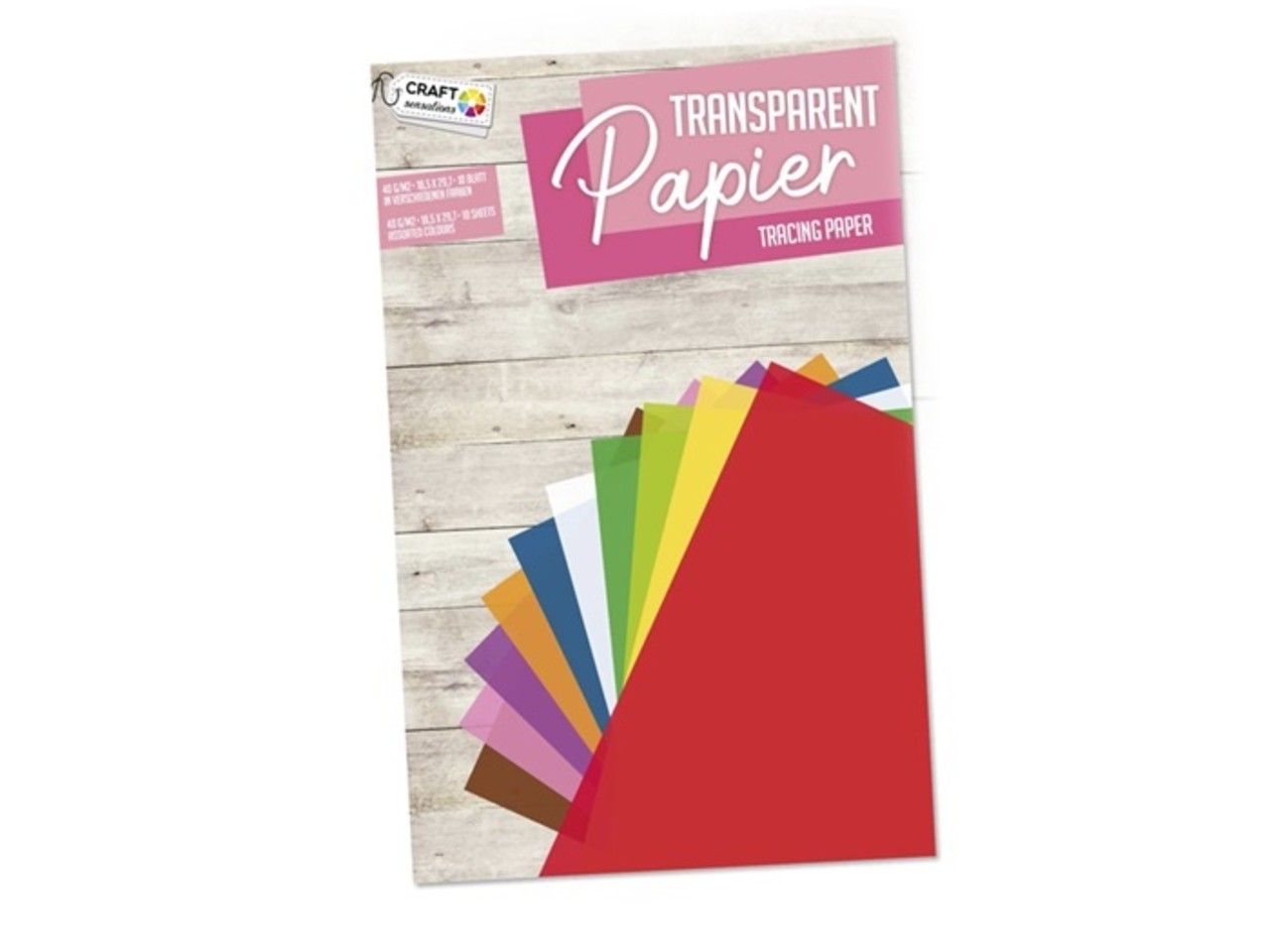 Craft Sensations Translucent Paper (CR0195/GE) Craft Sensations Translucent Paper (CR0195/GE)