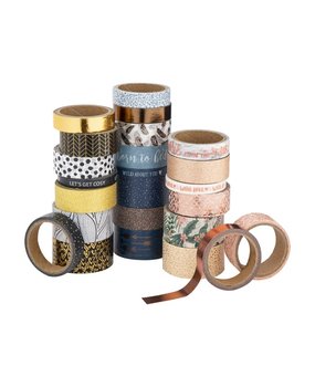 Craft Sensations Washi Tape In Box 24pcs (CR0411/21GE) Craft Sensations Washi Tape In Box 24pcs (CR0411/21GE)