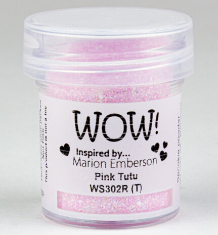 WOW! Pink Tutu Embossing Powder (WS302R)