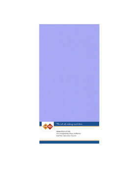Card Deco Linen Cardstock Lavender 10 Vel Vierkant (LKK-4K61)