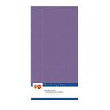 Card Deco Linen Cardstock Grape 10 Vel Vierkant (LKK-4K62)