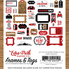 Echo Park Let's Go Anywhere Ephemera Frames & Tags (LGA242025) Echo Park Let's Go Anywhere Ephemera Frames & Tags (LGA242025)