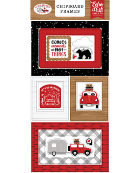 Echo Park Let's Go Anywhere 6x13 Inch Chipboard Frames (LGA242065)* Echo Park Let's Go Anywhere 6x13 Inch Chipboard Frames (LGA242065)*