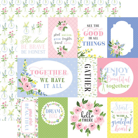 Carta Bella Flora No.4 12x12 Inch Collection Kit (CBFLN135016) Carta Bella Flora No.4 12x12 Inch Collection Kit (CBFLN135016)
