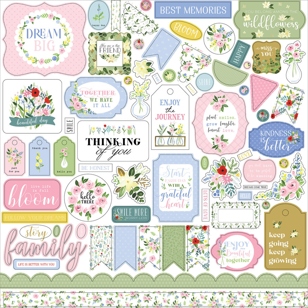 Carta Bella Flora No.4 12x12 Inch Collection Kit (CBFLN135016) Carta Bella Flora No.4 12x12 Inch Collection Kit (CBFLN135016)