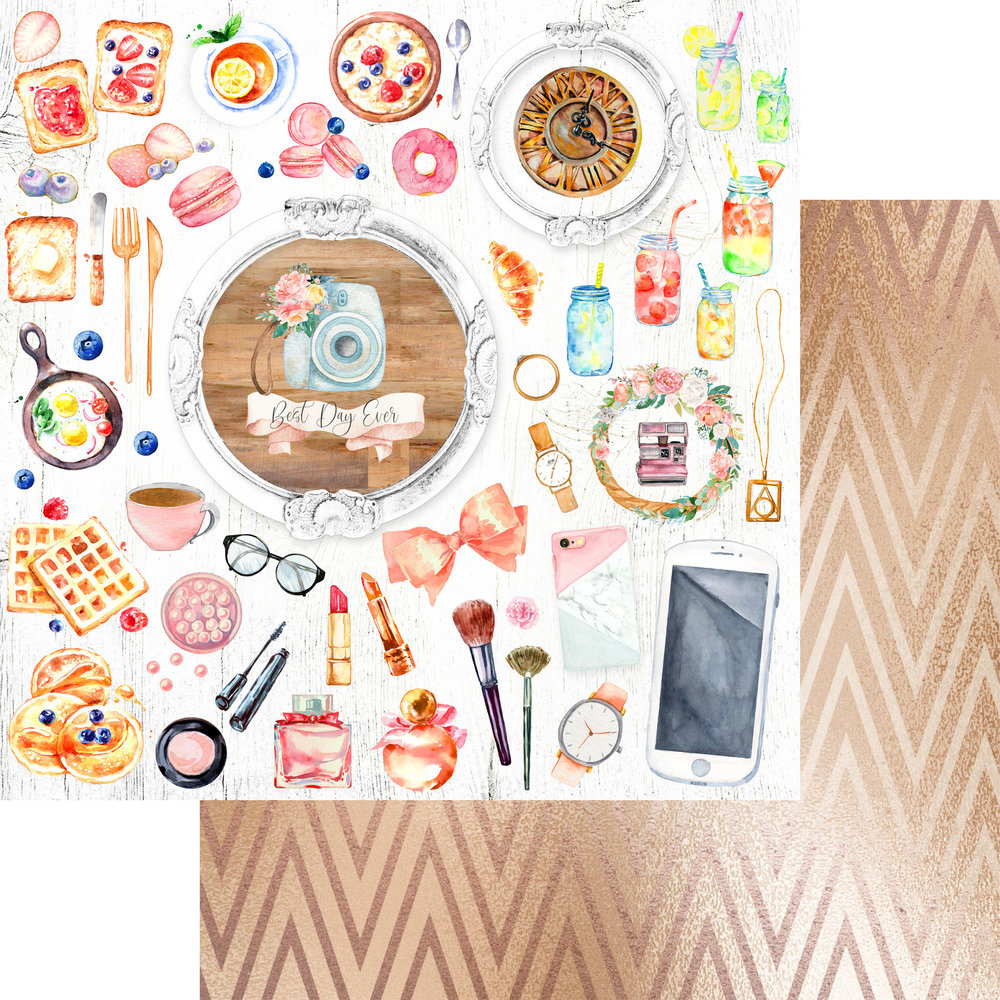 Memory Place Happy Place 6x6 Inch Paper Pack (MP-60505) Memory Place Happy Place 6x6 Inch Paper Pack (MP-60505)