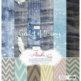 Memory Place Shades of Denim 12x12 Inch Paper Pack (MP-60551)