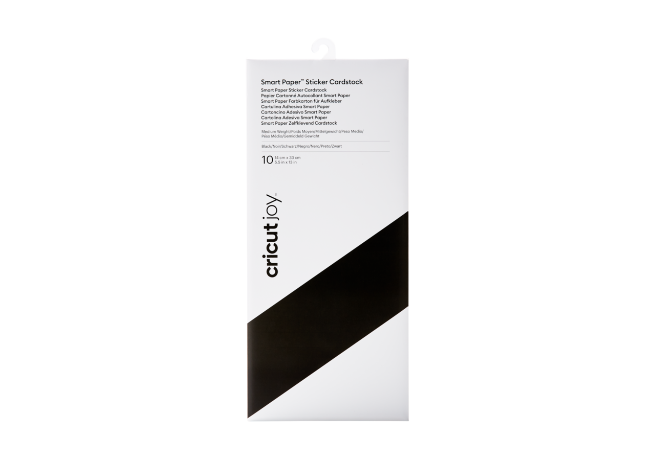 Cricut Smart Sticker Cardstock Black (10pcs) (2008869) Cricut Smart Sticker Cardstock Black (10pcs) (2008869)