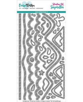 Carlijn Design Snijmallen Slimline Randen 4 Bergen & Water (CDSN-0099) Carlijn Design Snijmallen Slimline Randen 4 Bergen & Water (CDSN-0099)