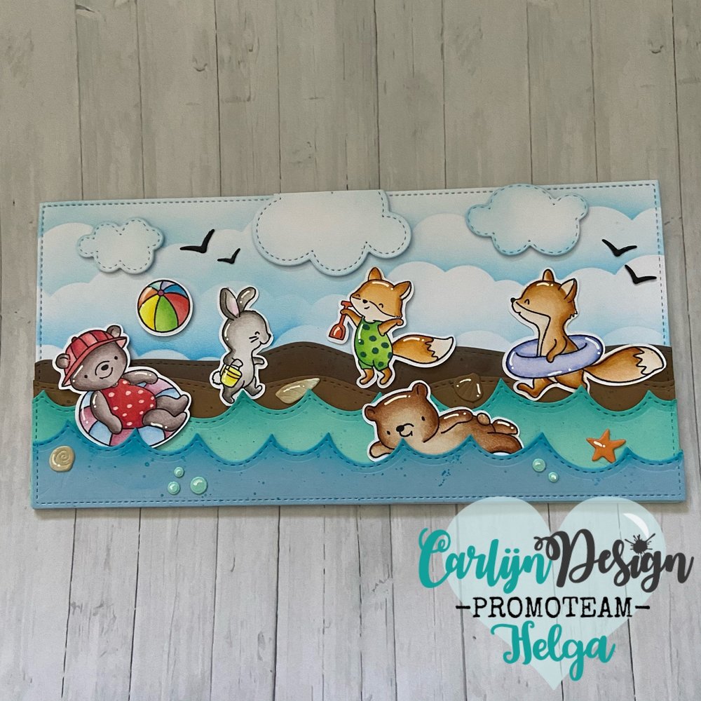 Carlijn Design Snijmallen Slimline Randen 4 Bergen & Water (CDSN-0099) Carlijn Design Snijmallen Slimline Randen 4 Bergen & Water (CDSN-0099)