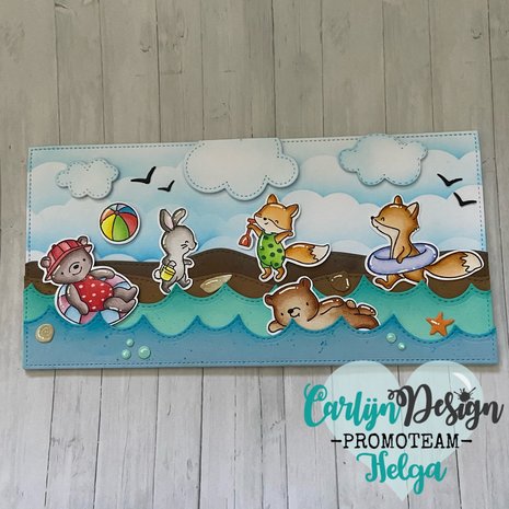 Carlijn Design Snijmallen Slimline Randen 4 Bergen & Water (CDSN-0099) Carlijn Design Snijmallen Slimline Randen 4 Bergen & Water (CDSN-0099)