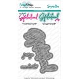 Carlijn Design Snijmallen Gefeliciteerd Script Groot (CDSN-0108)