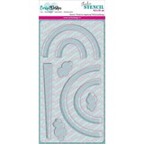 Carlijn Design Stencil Slimline Regenboog (CDSC-0012)