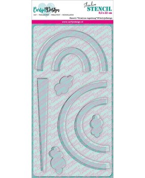 Carlijn Design Stencil Slimline Regenboog (CDSC-0012) Carlijn Design Stencil Slimline Regenboog (CDSC-0012)