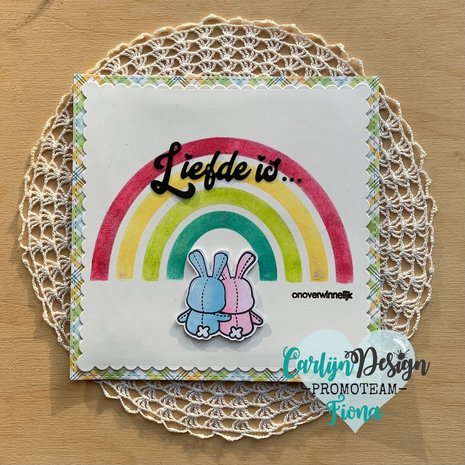 Carlijn Design Stencil Slimline Regenboog (CDSC-0012) Carlijn Design Stencil Slimline Regenboog (CDSC-0012)