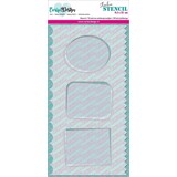 Carlijn Design Stencil Slimline Achtergrondjes 1 (CDSC-0013)