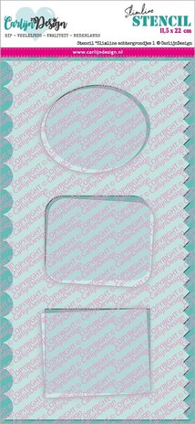Carlijn Design Stencil Slimline Achtergrondjes 1 (CDSC-0013) Carlijn Design Stencil Slimline Achtergrondjes 1 (CDSC-0013)
